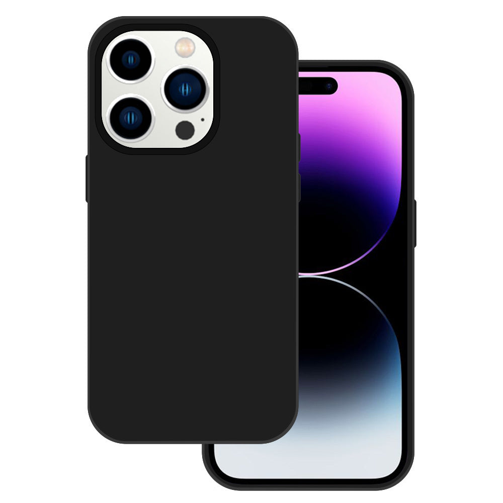 Tel Protect– Силиконов Premium–iPhone 12–Черен
