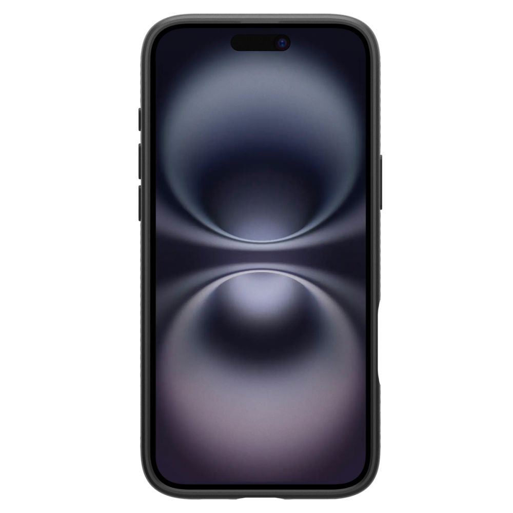 Калъф Spigen Liquid Air - iPhone 16 - Черен