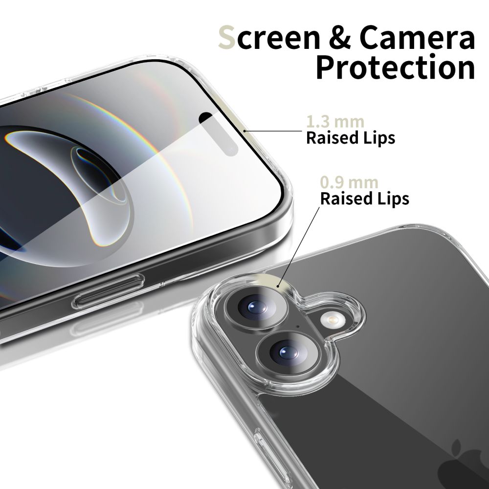 Калъф Tech-Protect Flexair - iPhone 17 - Прозрачен