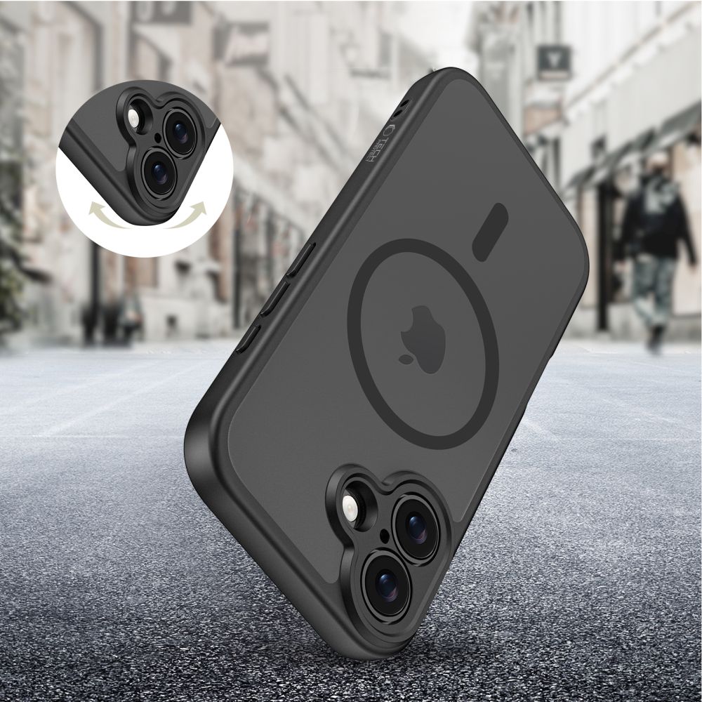 Калъф Tech-Protect Basicmag - iPhone 17 - Черен