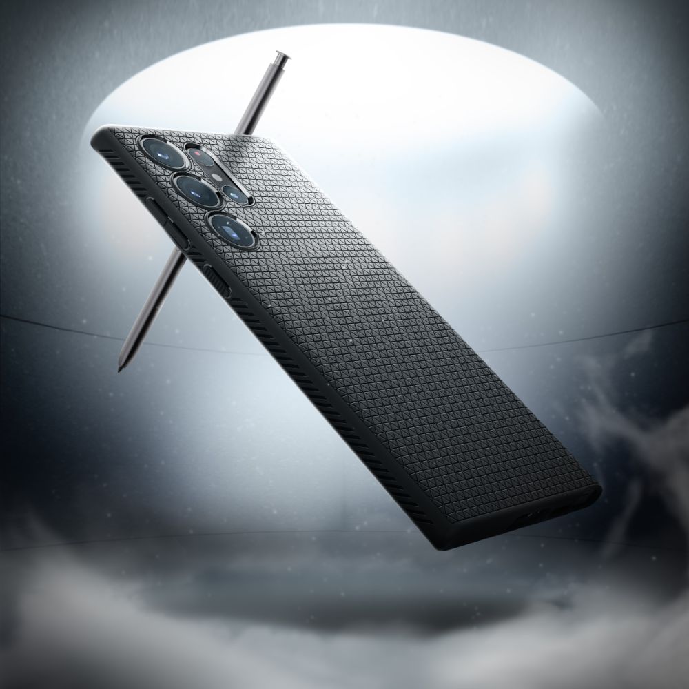 Калъф Spigen Liquid Air - Galaxy S23 Ultra - Черен