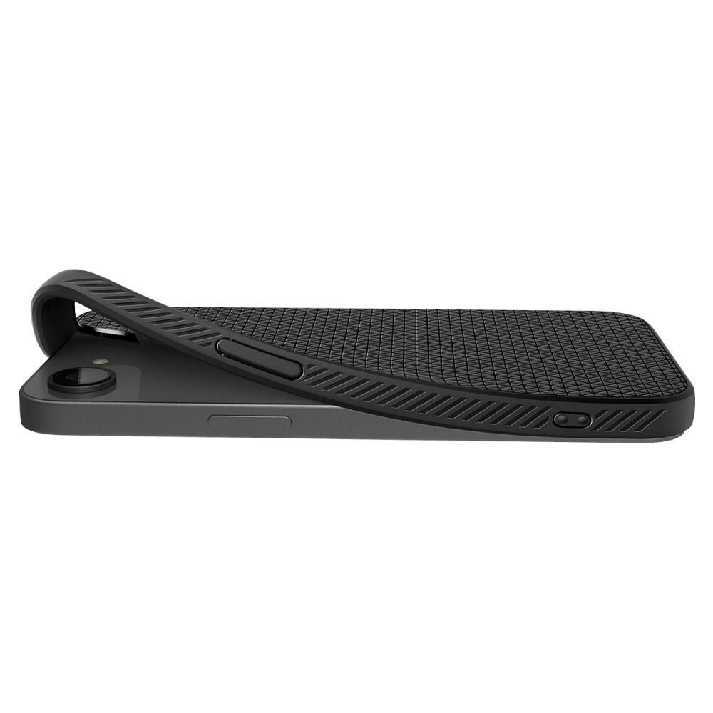 Калъф Spigen Liquid Air - iPhone 16 - Черен