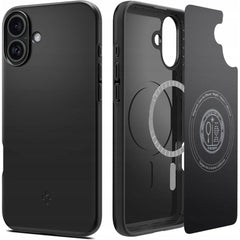 Калъф Spigen Thin Fit MagSafe - iPhone 16 Plus - Черен