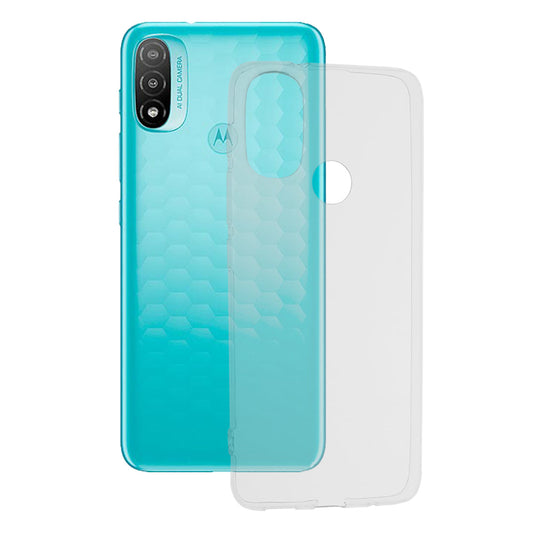 Techsuit - Clear Silicone - Motorola Moto E20 / Moto E30 / Moto E40 - Transparent