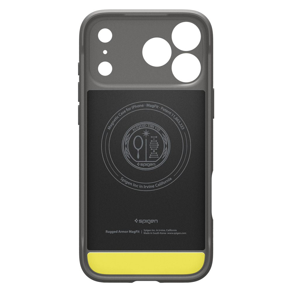 Калъф Spigen Rugged Armor - iPhone 17 Pro Max - Сив