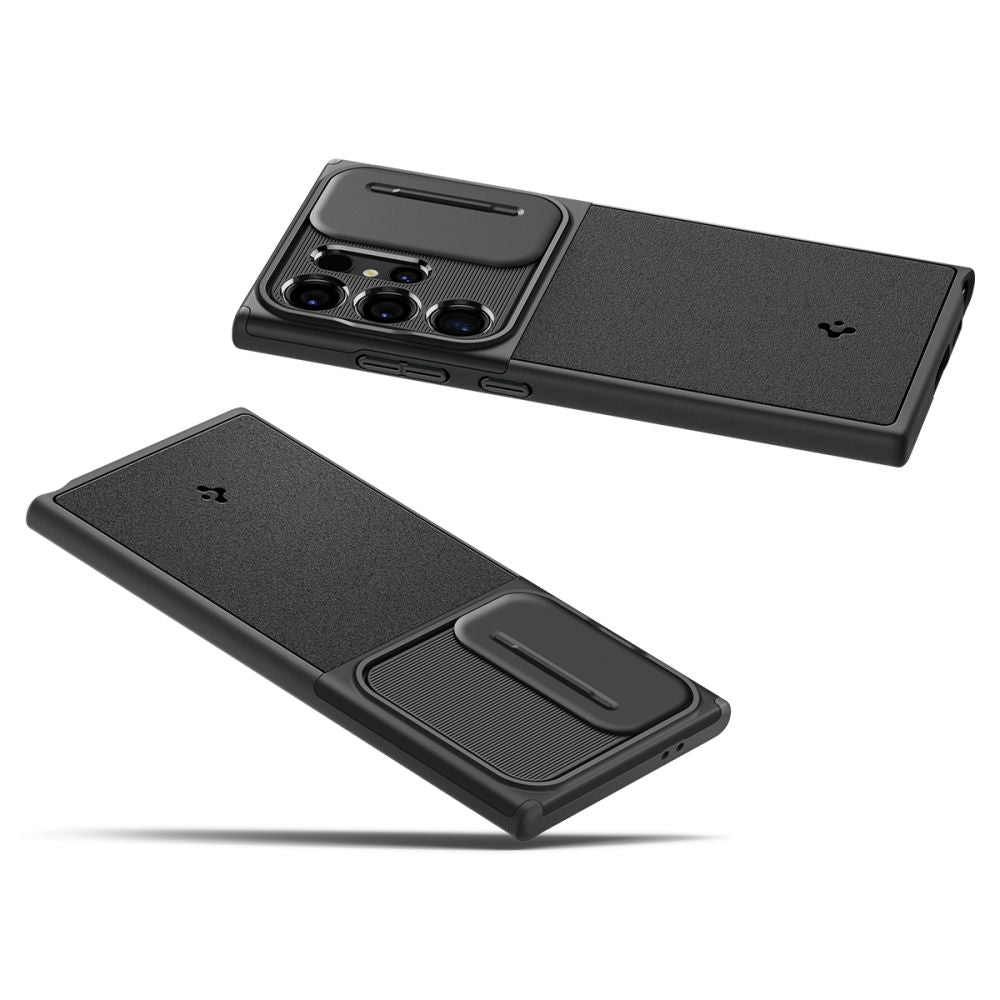 Калъф Spigen Optik Armor - Galaxy S24 Ultra - Черен