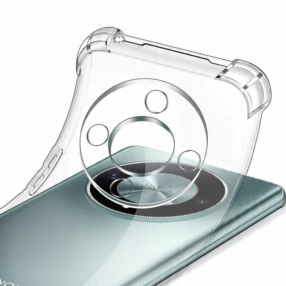 Techsuit - Shockproof Clear Silicone - Honor Magic 6 Lite - Clear