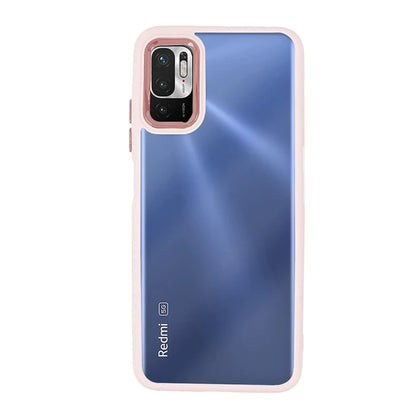 Калъф Премиум прозрачен-алум. борд на камерата – Xiаomi Redmi Note 11 Pro 5G  – Розов