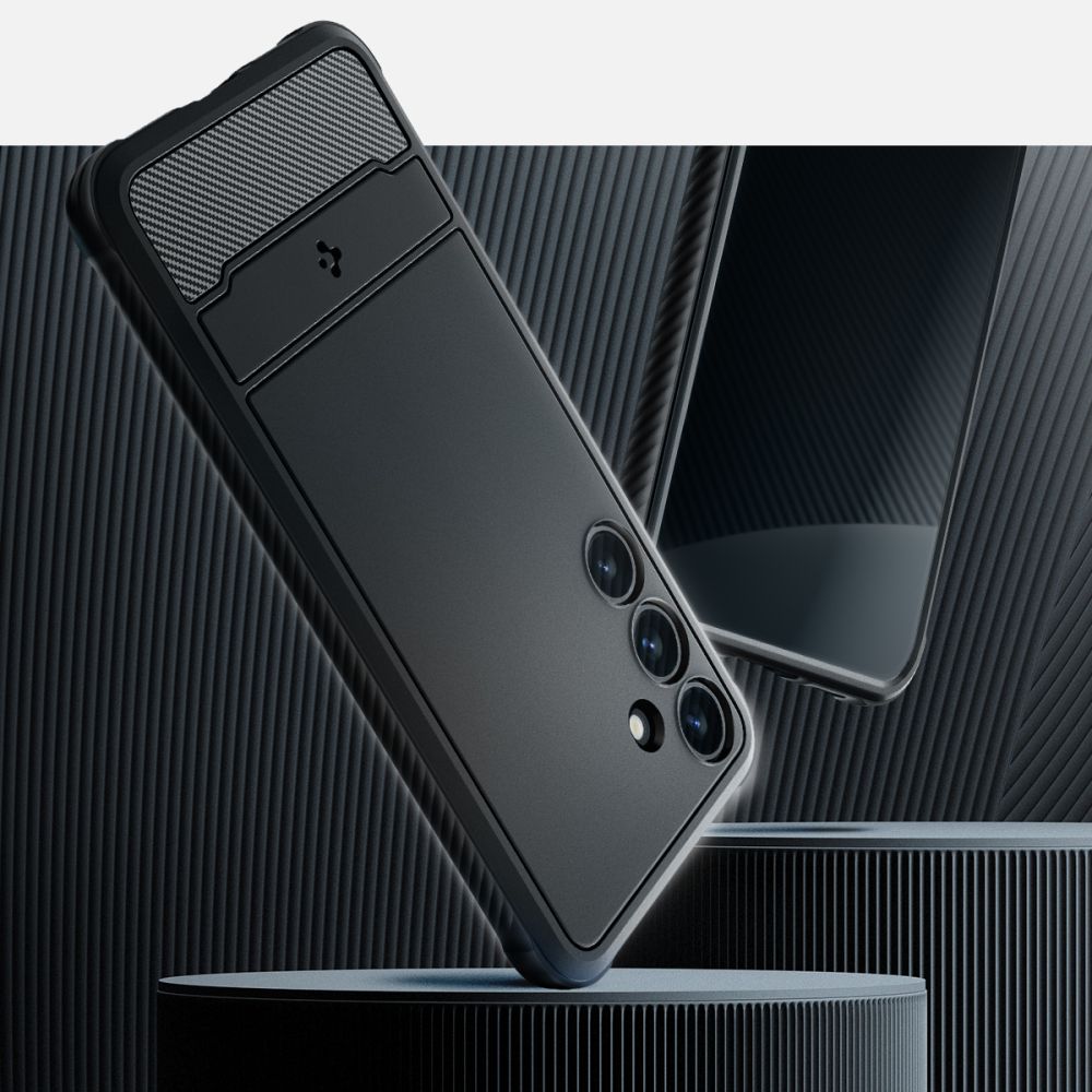 Калъф Spigen Rugged Armor - Galaxy S24 - Черен