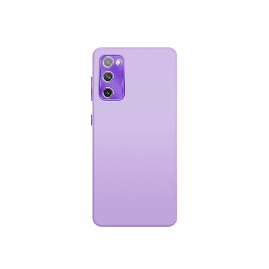 Калъф премиум силиконов –Samsung Galaxy A32 5G – Camera Edge  – Лилаво