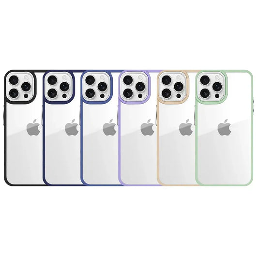 Калъф Премиум – iPhone 15 –Camera Edge – Лилаво