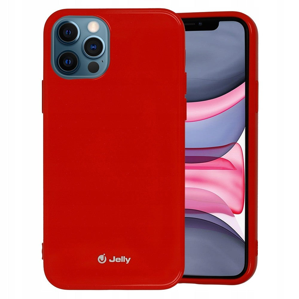Jelly Калъф–iPhone 12 Pro Max–Червен