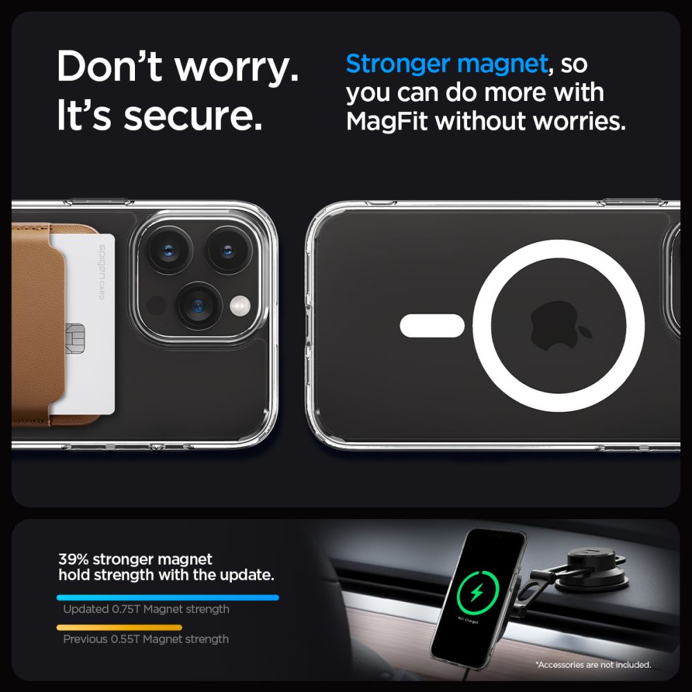 Калъф Spigen Ultra Hybrid - iPhone 15 Pro - Бял