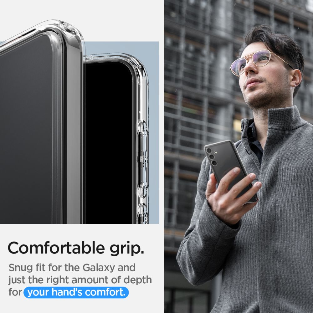 Калъф Spigen Ultra Hybrid - Galaxy S24 Crystal - Прозрачен