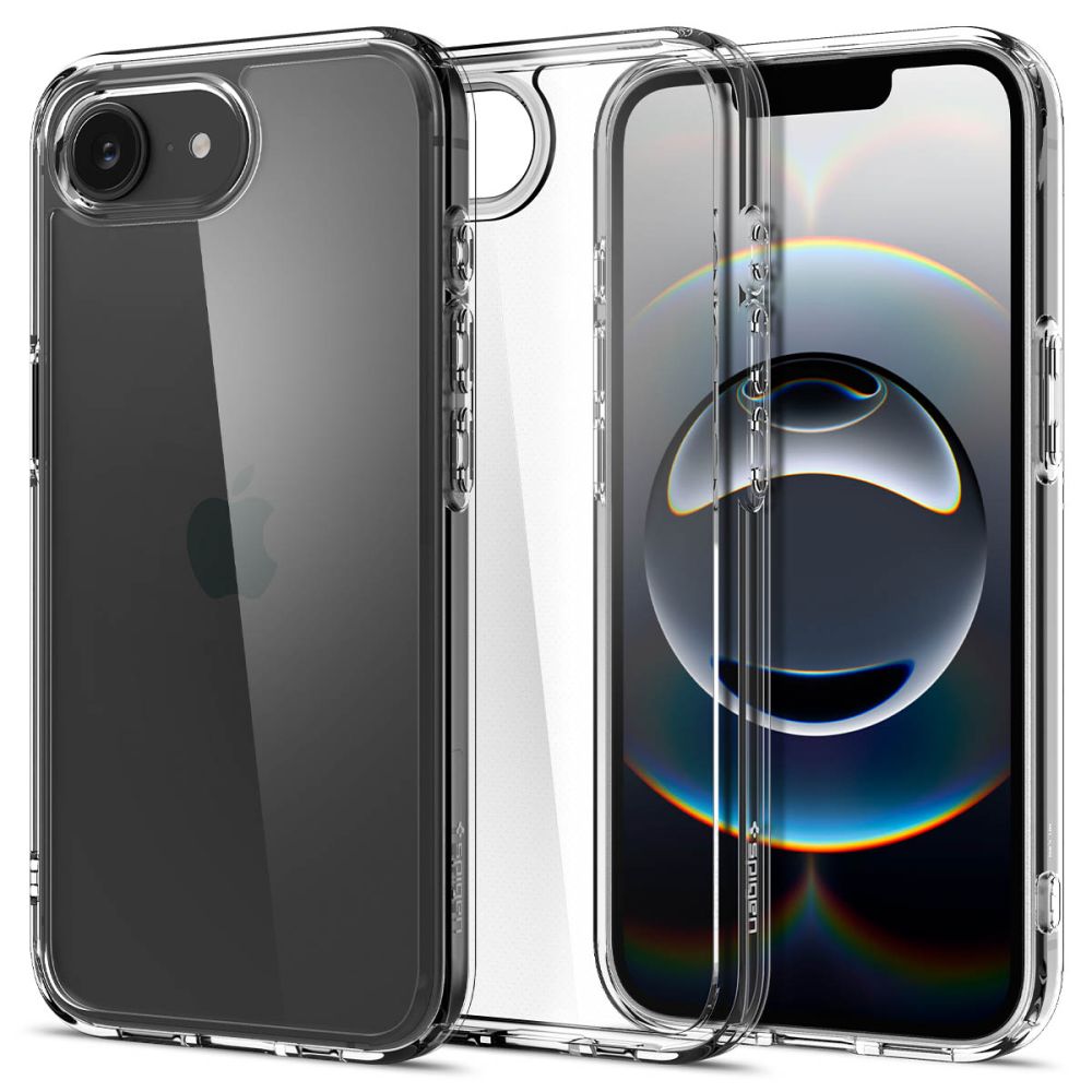 Калъф Spigen Ultra Hybrid - iPhone 16 - Прозрачен