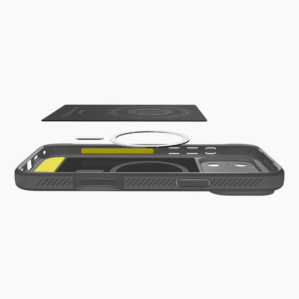 Калъф Spigen Rugged Armor - iPhone 17 Pro Max - Сив