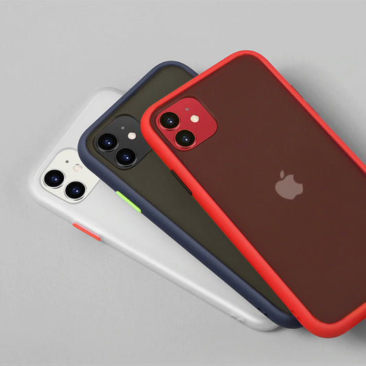 Vennus Color Button Bumper–Samsung Galaxy S21–Прозрачен