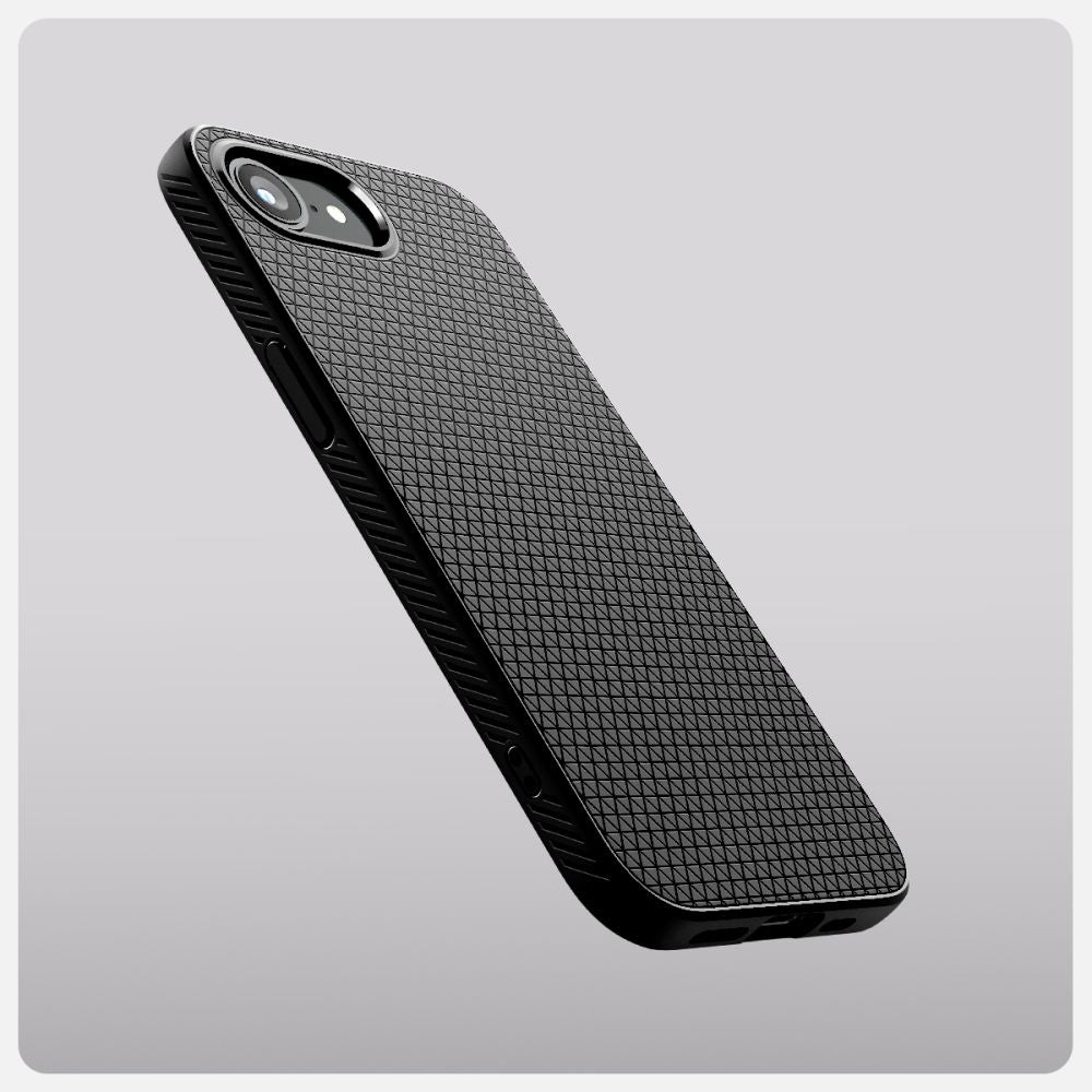 Калъф Spigen Liquid Air - iPhone 16 - Черен