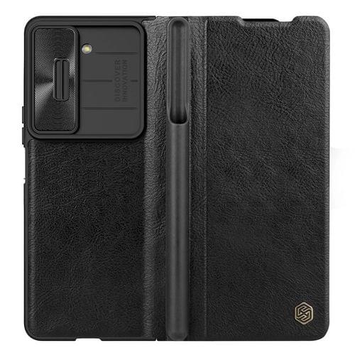 Nillkin - Qin Pro Leather Case - Samsung Galaxy Z Fold5 - Black