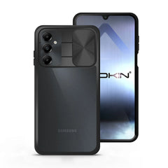 Калъф премиум-плъзгащ капак за камерата– Samsung Galaxy S24 Plus–Черен