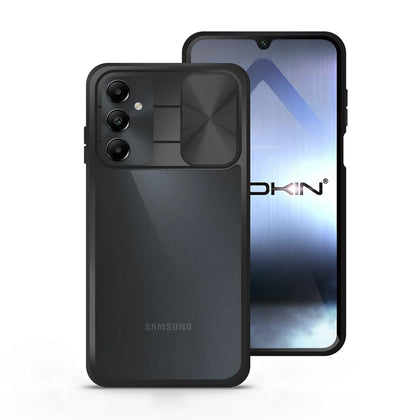 Калъф премиум-плъзгащ капак за камерата– Samsung Galaxy S24 Plus–Черен