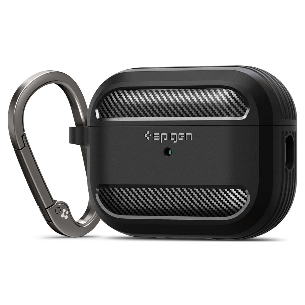 Калъф Spigen Rugged Armor - Apple AirPods Pro 1 - Черен