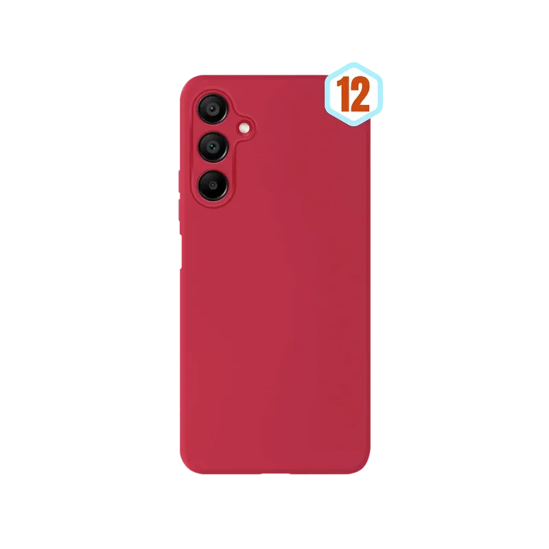 Силиконов калъф Skin Effect–Samsung A34 5G–Червено (13)