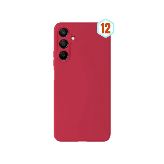 Силиконов калъф Skin Effect–Samsung A54 5G–Червено (13)