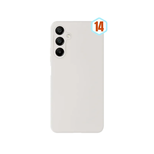 Силиконов калъф Skin Effect–Samsung A15–Бяло Мат (14)