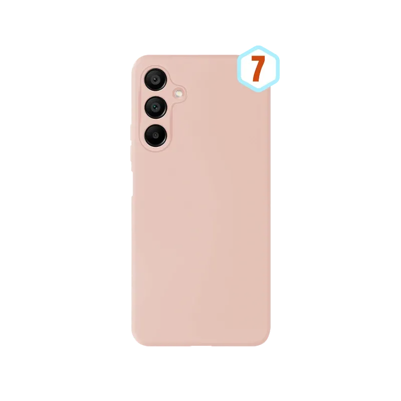 Силиконов калъф Skin Effect–Samsung A15–Бежово (07)