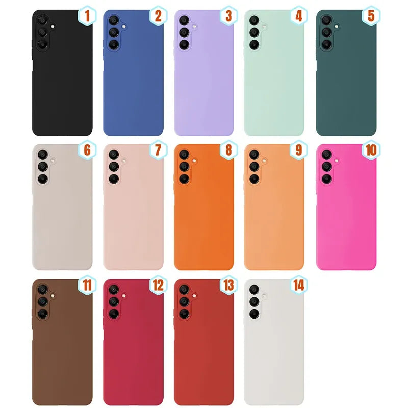 Силиконов калъф Skin Effect–Samsung A34 5G–Черно (01)