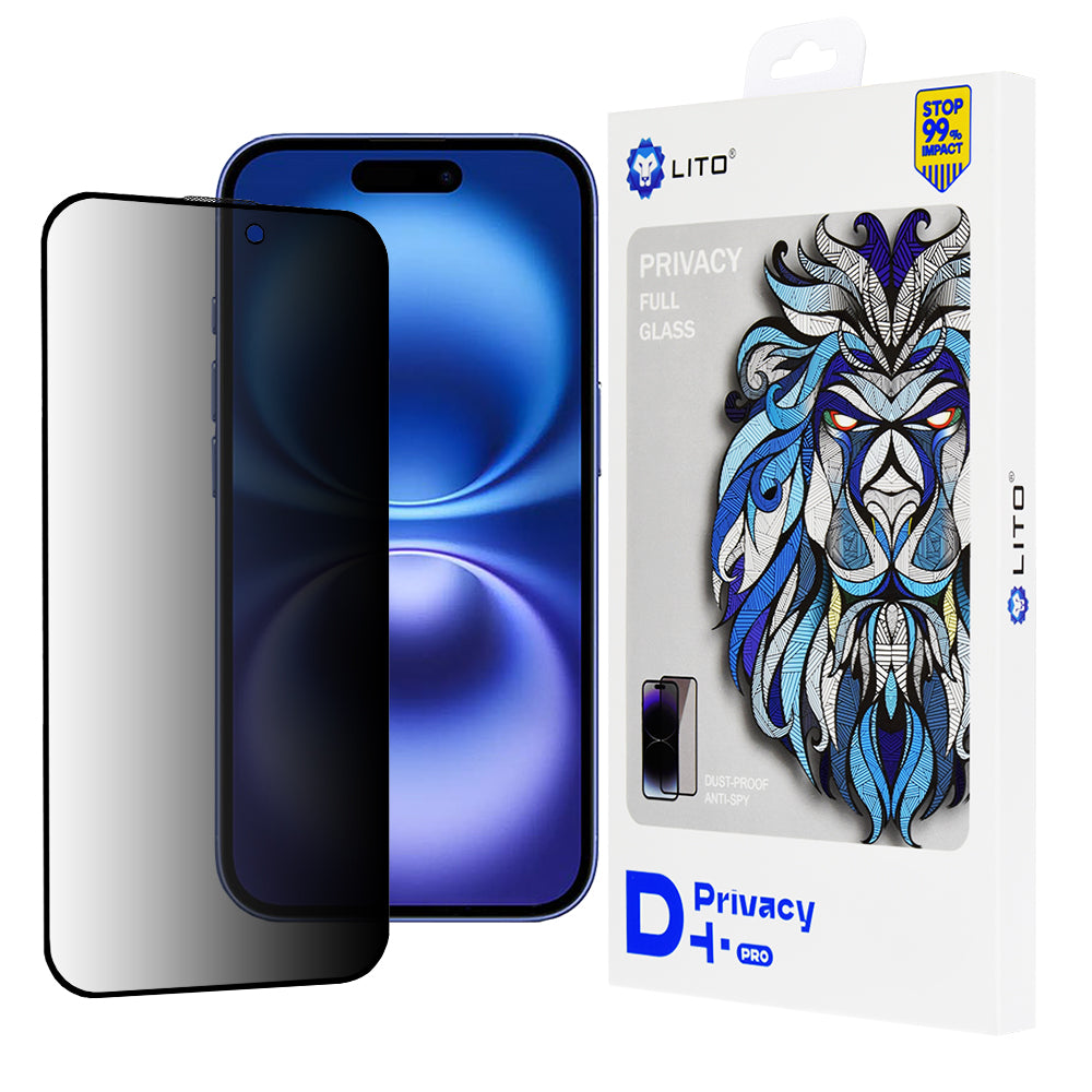 Стъклен протектор Lito Privacy - iPhone 16