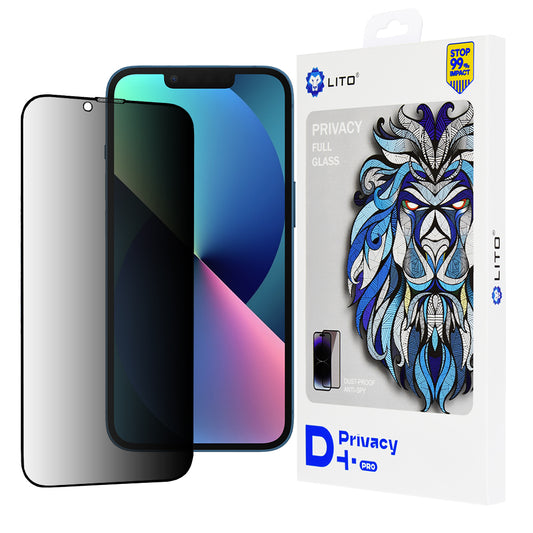 Стъклен протектор Lito Privacy - iPhone 13