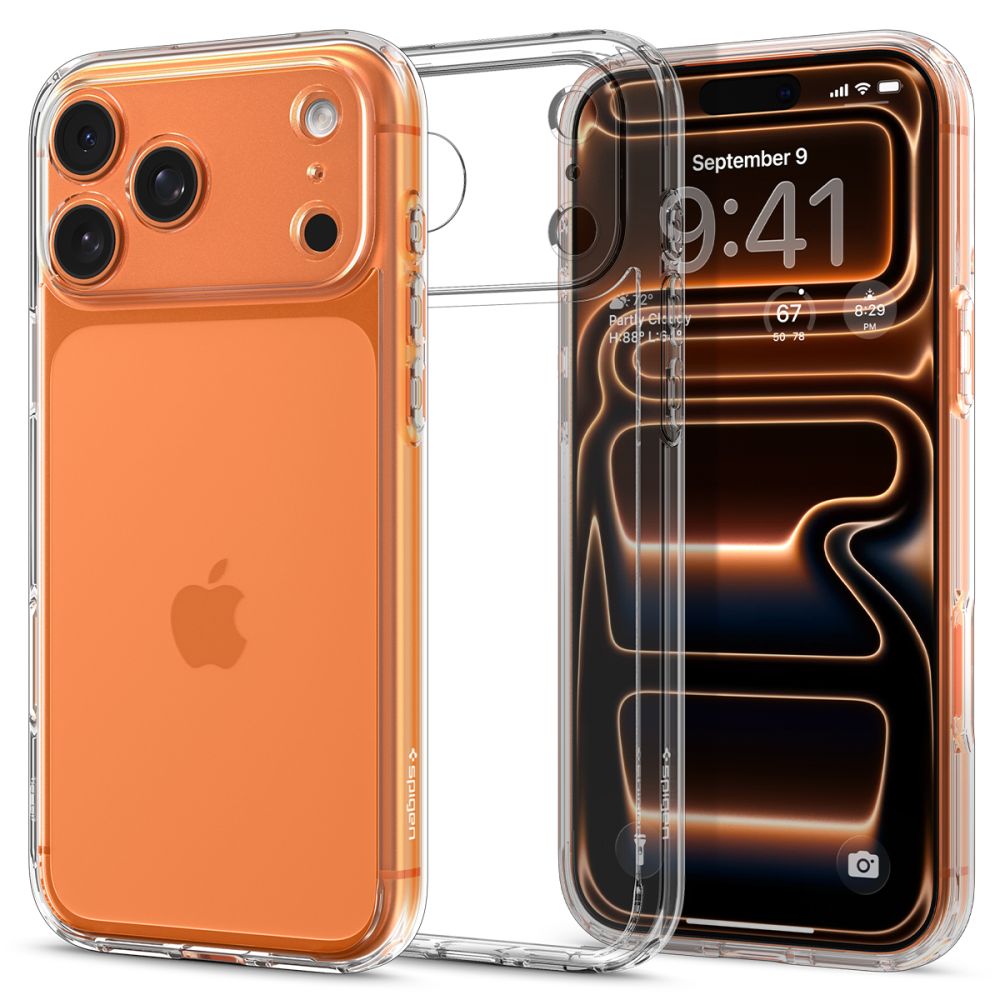 Калъф Spigen Ultra Hybrid - iPhone 17 Pro - Прозрачен