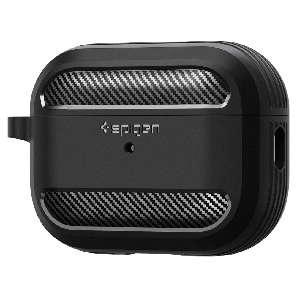 Калъф Spigen Rugged Armor - Apple AirPods Pro 1 - Черен
