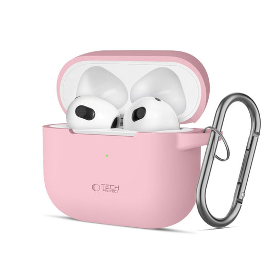 Tech-Protect Silicone Hook - Apple AirPods 3 - Розов