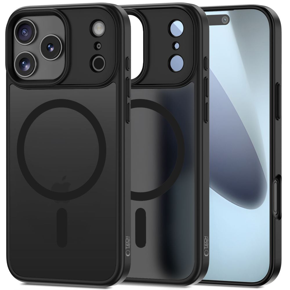 Калъф Tech-Protect MagSafe - iPhone 17 Pro - Черен