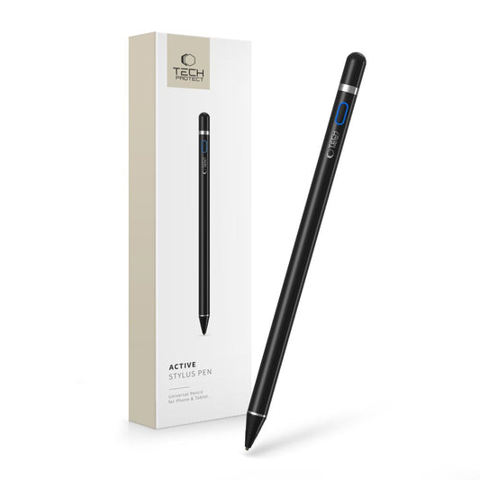 Tech-Protect Active Stylus Pen - Черен