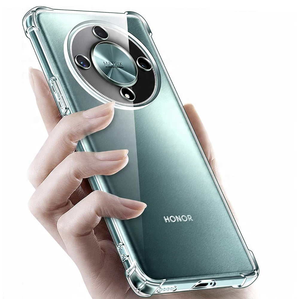 Techsuit - Shockproof Clear Silicone - Honor Magic 6 Lite - Clear