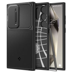 Калъф Spigen Optik Armor - Galaxy S24 Ultra - Черен