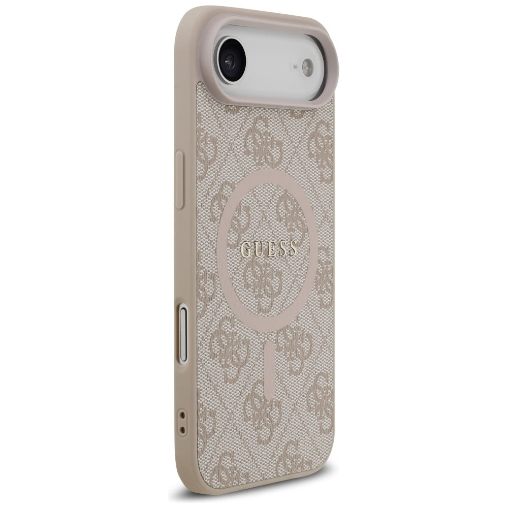 Калъф Guess 4G - MagSafe - iPhone 17 Air - Розов
