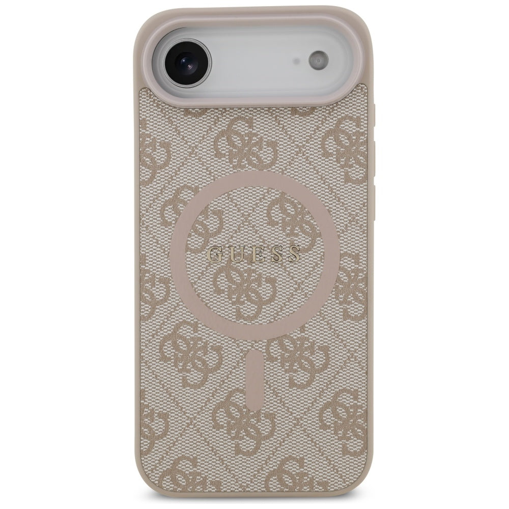 Калъф Guess 4G - MagSafe - iPhone 17 Air - Розов