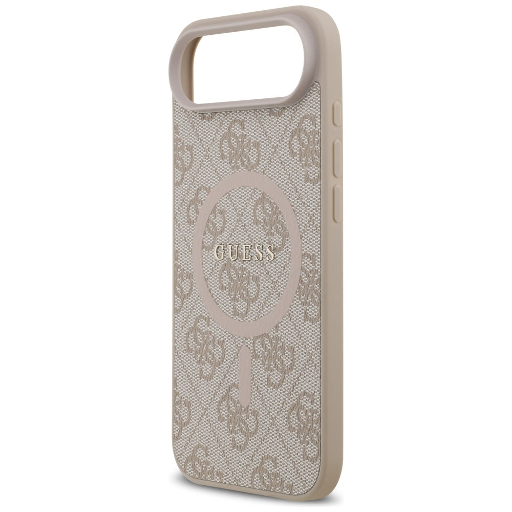 Калъф Guess 4G - MagSafe - iPhone 17 Air - Розов