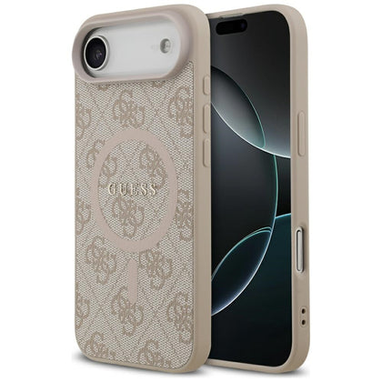 Калъф Guess 4G - MagSafe - iPhone 17 Air - Розов
