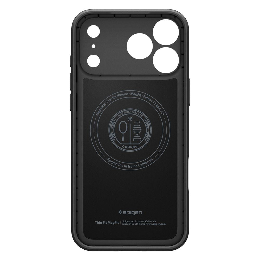Калъф Spigen Thin Fit - MagSafe - iPhone 17 Pro Max - Черен
