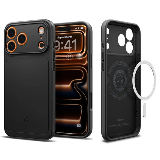 Калъф Spigen Thin Fit - MagSafe - iPhone 17 Pro Max - Черен