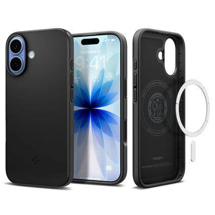 Калъф Spigen Thin Fit - MagSafe - iPhone 17 - Черен