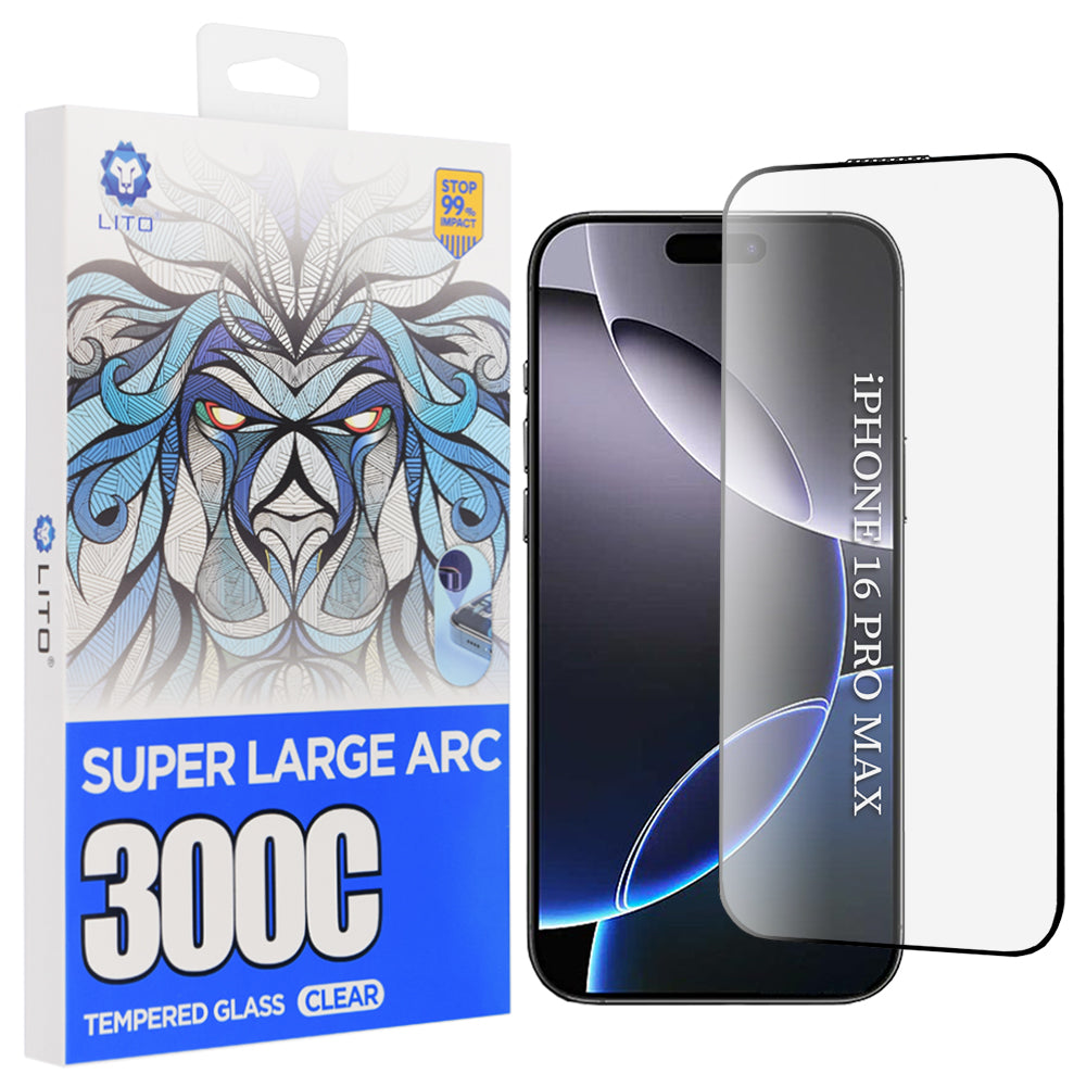 Стъклен протектор Lito D+ Max 300C - iPhone 16 Pro Max
