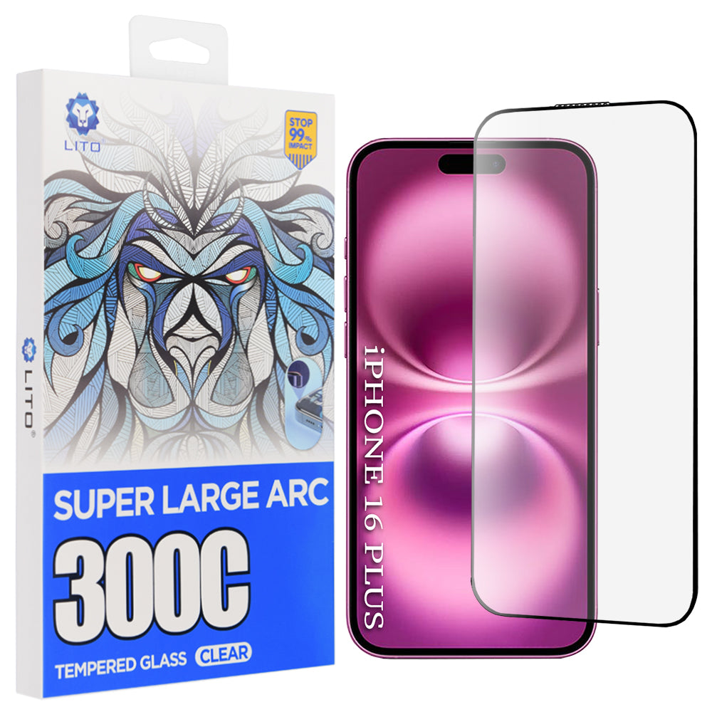Стъклен протектор Lito D+ Max 300C - iPhone 16 Plus