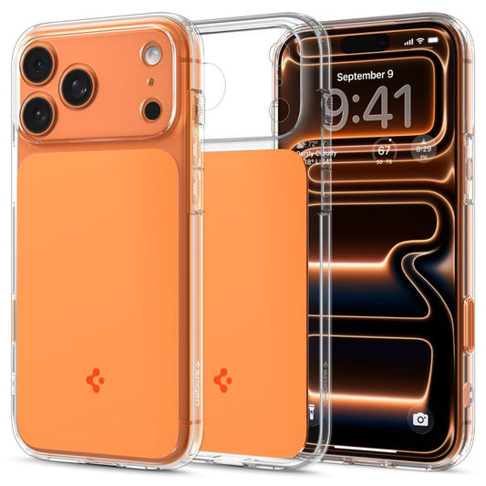 Калъф Spigen Hybrid Ultra - MagSafe - iPhone 17 Pro - Glossy Orange